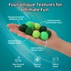 8 Stück Magnetische Fidget Toys, Magnetkugeln Stressball, Silikon Sensorik Spielzeug,
