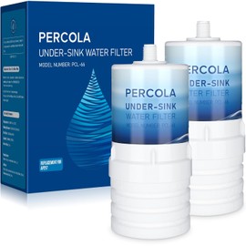 AP217 Under Sink Water Filter, Compatible with 3M® Aqua-Pure® AP217, 578604 Full Flow Water Filter for AP200 Systems (White, 2 Pack)