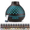 Essential Oil Diffuser for Home, 550ML Aromatherapy Diffuser with 12