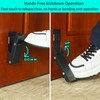Door Stoppers No Drilling, Kick Down Door Stop, Door Stops