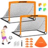 Soccer Goals for Backyard Set, Portable Kids Toddler Soccer Goal
