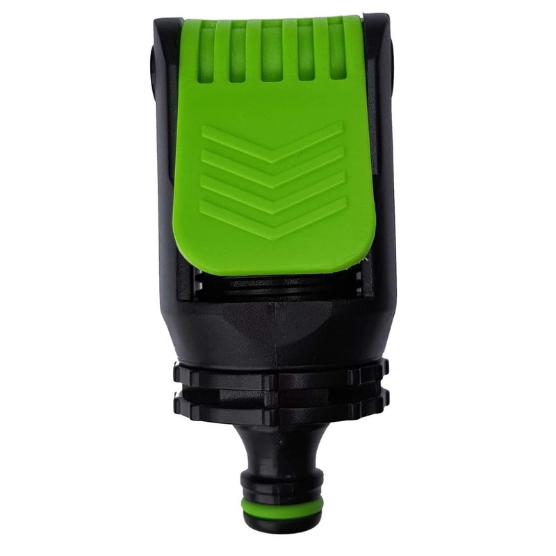 Green Universal Tap Connector Adapter Mixer Kitchen Garden Hose Pipe