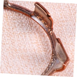 OSALADI Delicate Diamond-Encrusted Protective Case for Smart Watch Anti-Drop Cover for Watch Rose Gold Material Stylish and Elegant Design