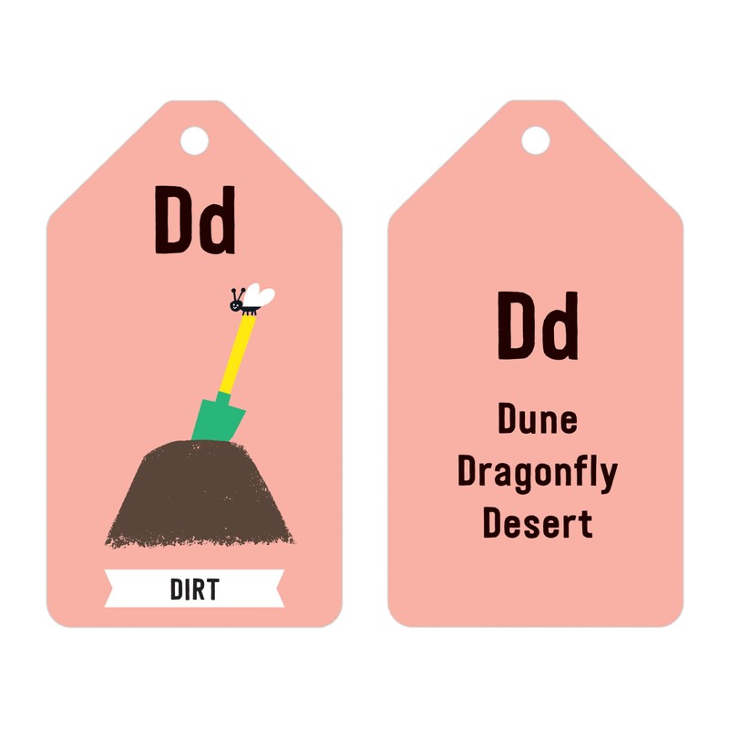 ABC of the Earth Ring Flash Cards