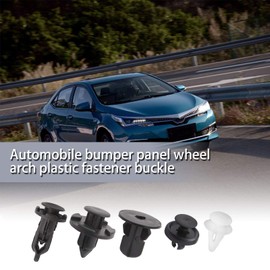SING F LTD 50x Car Trim Moulding Clips Bumper Panel Wheel Arch Push Rivets Lock Nut Fastener Retainers 90044-68320 52161-02020 90467-10183 67771-02030 90189-06013