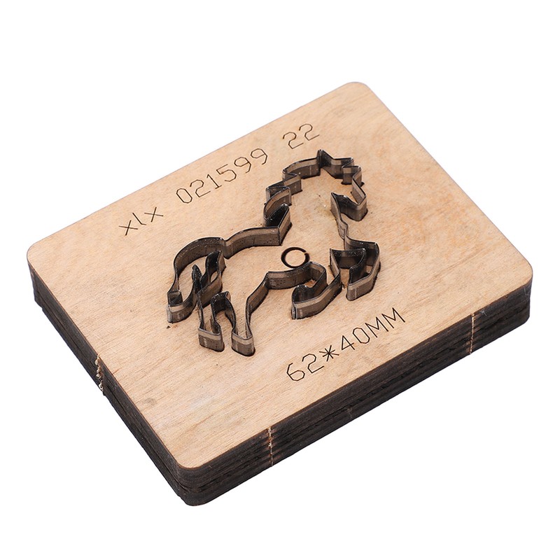 Leather Cutting Die Horse Shape Punch Cutter Craft Mould Tool