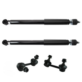 TRQ Rear Suspension Kit Shock Absorber Sway Bar Stabilizer Link Compatible with 2013-2022 Acura ILX