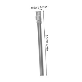 iplusmile 12pcs Stainless Steel Blunt Tip Dispensing Needles Set for Thick Liquids Luer Lock for Lab Use for Glue Ink and More Precision Tools