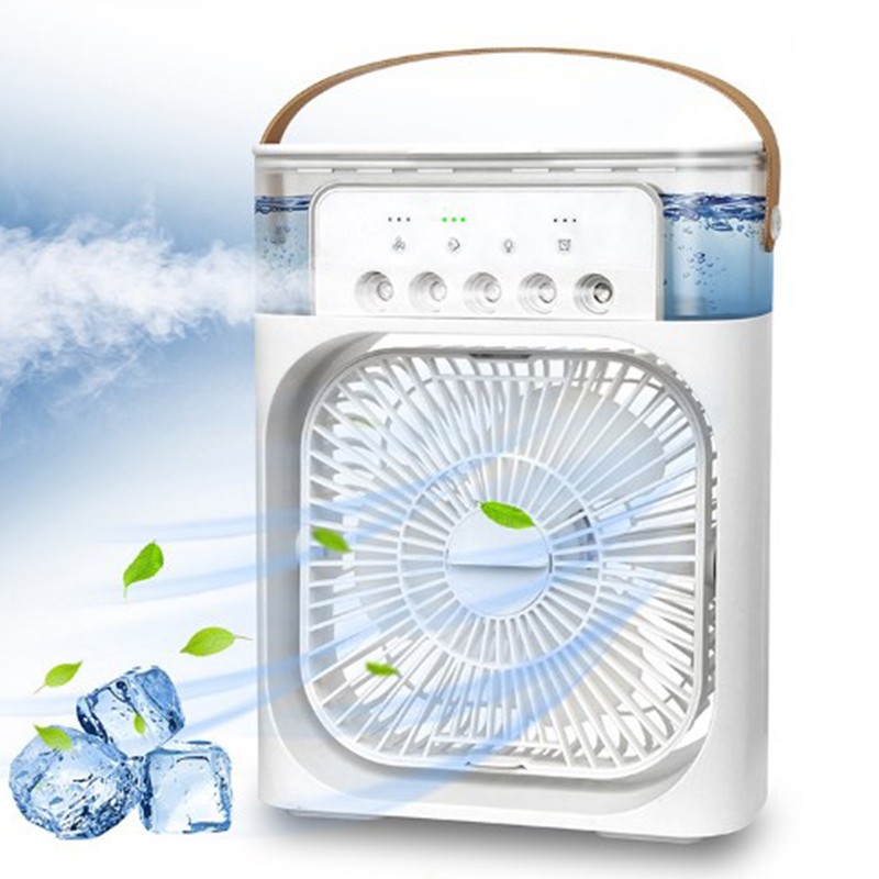 Water Mist Spray Fan USB Desktop Humidification Cooling Fan with