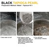 WuFuYuan Wu FuYuan Black Tapioca Pearl 1kg Bubble Tea