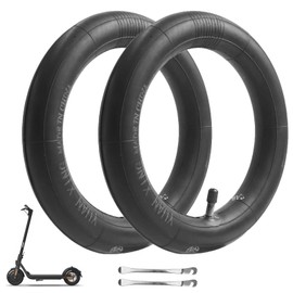 MIMIRACLE 10 x 2.125 Inner Tube Replacement 2-Pack Compatible with Segway Ninebot F Series Electric Scooters - Fits F20, F25, F30, F40