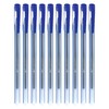 SAINO Trio Ballpoint Pens, BLUE, Fine Point (0.7mm), Pack of