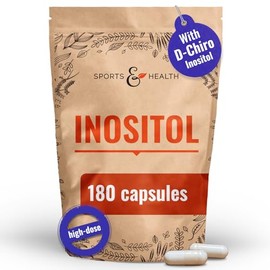 180 Capsules Inositol Complex - Myo-Inositol D Chiro Inositol 4000mg