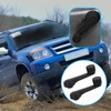 lasuroa 2pcs Manual Window Handle Car, Driver & Passenger Side