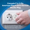 Orei American USA To European Schuko Germany Plug Adapters CE