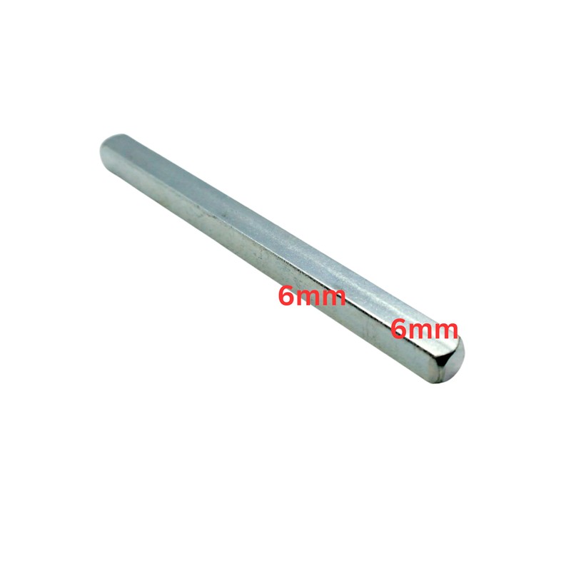 6mm Solid Steel Spindle Bar for Door UPVC Windows Size