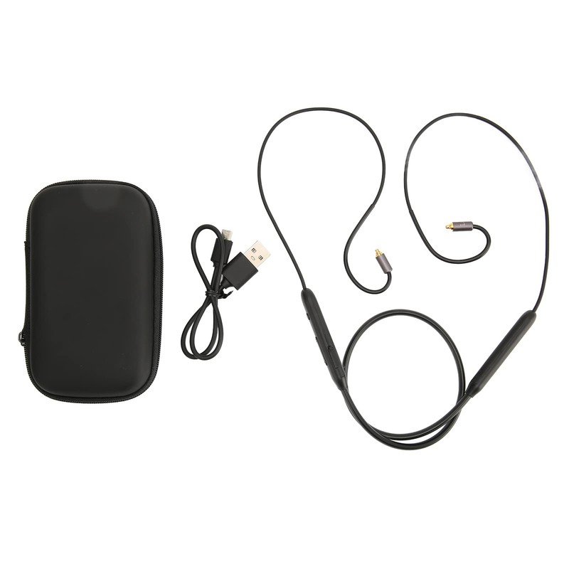 Bluetooth 5.0 Headphone Adapter Cable, Wireless Headphone MMCX Cable with