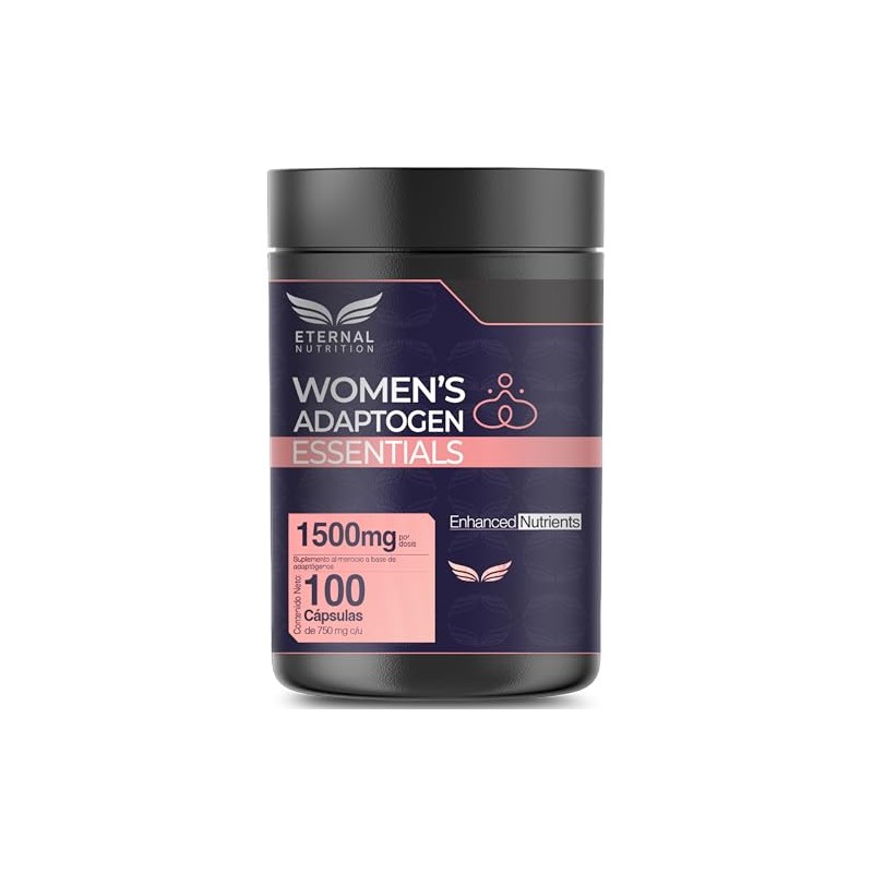 Eternal Nutrition Essentials Maca Adaptógenos Mujer 100 Cápsulas Schisandra Shatavari