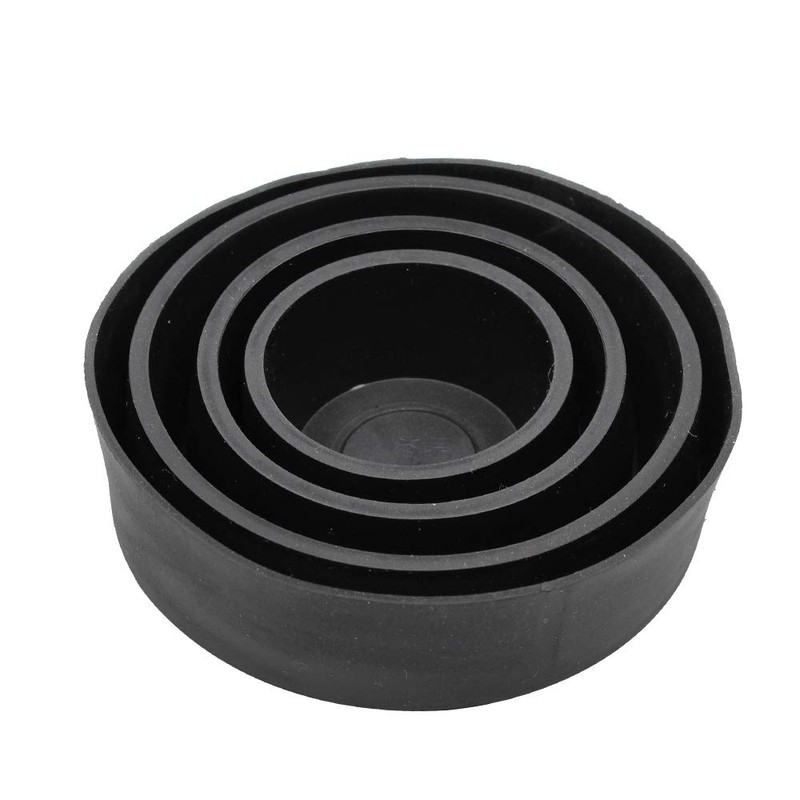 YUNPINGCAR Car LED Headlight Waterproof Dust Cover 50-95MM