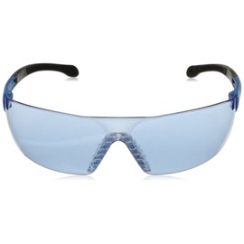 Radians Light Blue Safety Glasses, Scratch-Resistant, Wraparound