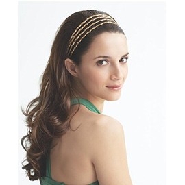 4 Braid Bands Put On Pieces Headwear,Golden Blonde & Red Trio