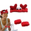 manatom Facial Wash Water Absorbent Quick Dry Microfiber Hair Band