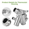 WMPHE Aluminium Engine Coolant Thermostat Housing Compatible with 2014-2019 Land