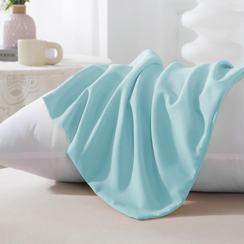 WhatsBedding Body Pillow Cover, Ultra Soft Microfiber Pillowcases, Breathable Long