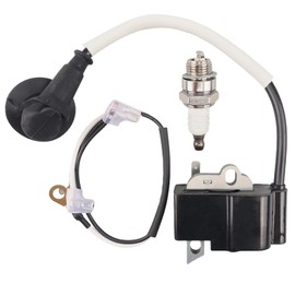 1135 400 1308 Ignition Coil with Spark Plug for Stihl MS360 MS361 Chainsaw Replaces 1135 400 1300,1135 400 1301,1135 400 1308