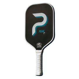 Pickleball Paddle - Peak Pro USA Pickleball Approved - T700 Raw Carbon Fiber Pickleball Paddle with Cushion Grip, 16mm Thickness - 16.5" L x 7.5" W, 8.8 Ounces
