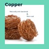 SEEP Recyclable Wire Metal Copper Scourer Pads 3 Pack -