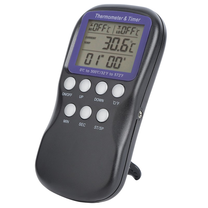 Digital Electric Food Thermometer for Oven Barbecue Grill Cooking Kitchen