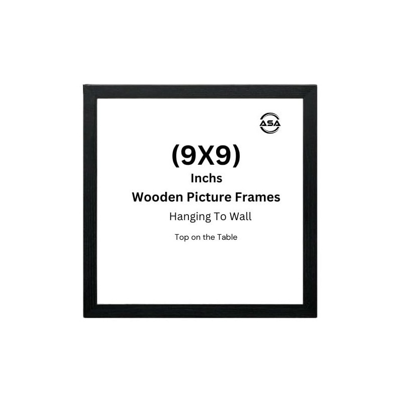 Modern 9x9 Inch Picture Frame - Square Picture Frames With