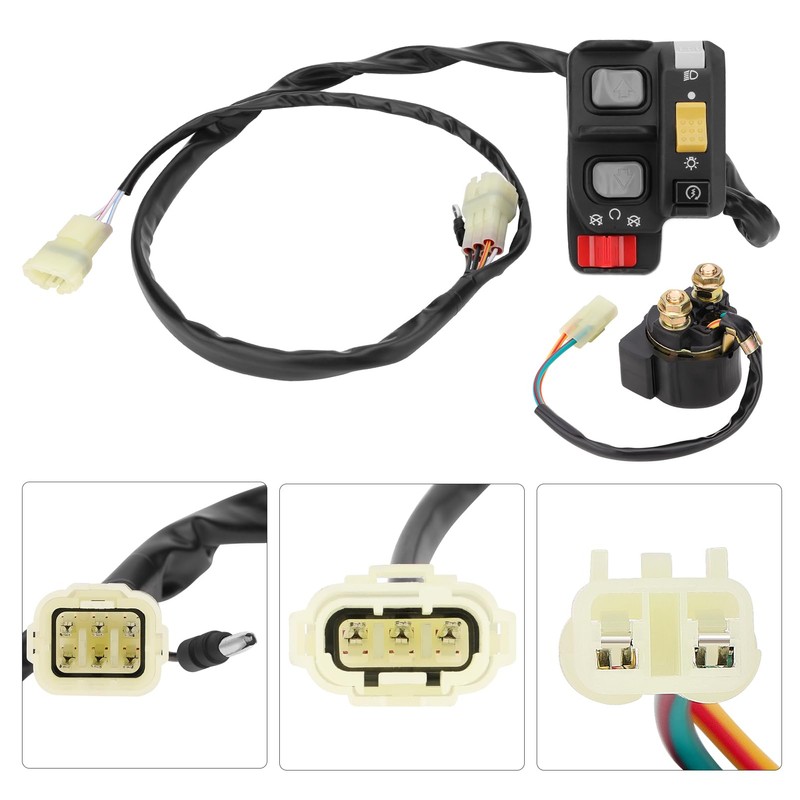 M MATI Handlebar & Starter Relay Switch for Honda Foreman