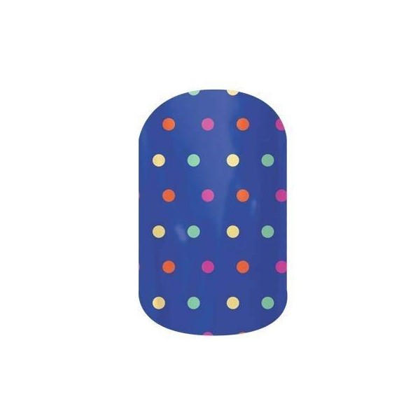 Sprinkled - Jamberry Nail Wraps - Colorful Polka Dots on