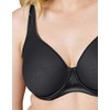 Wonderbra Womens Plus Support Underwire Full Coverage Bra, BLACK JACQUARD,