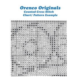Orenco Originals Iris Flowers Vincent Van Gogh Counted Cross Stitch Pattern