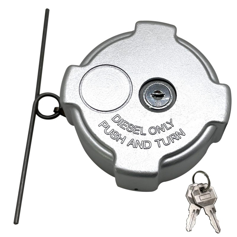 03-37017-002 Truck Fue/l Tank Locking Gas Cap, 1996-2022 Freightliner 108SD