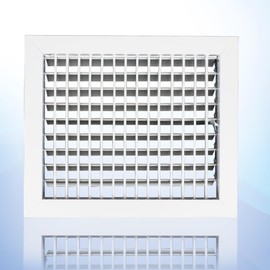 Premium Aluminum Wall Vent Cover - 12 x 10 Inch AC Grille with Adjustable Blades - Rustproof and Durable - Enhance Airflow Efficiency- [Front Grille Size: 13.6" x 11.6"][Duct Hole Siza:12" x 10"]