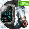 🔥Reloj inteligente militar para hombres (recepción/marcación de llamadas) rastreador táctil