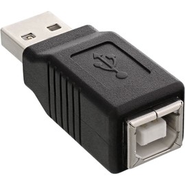 InLine® USB 2.0 adapter, InLine®, plug A to socket B