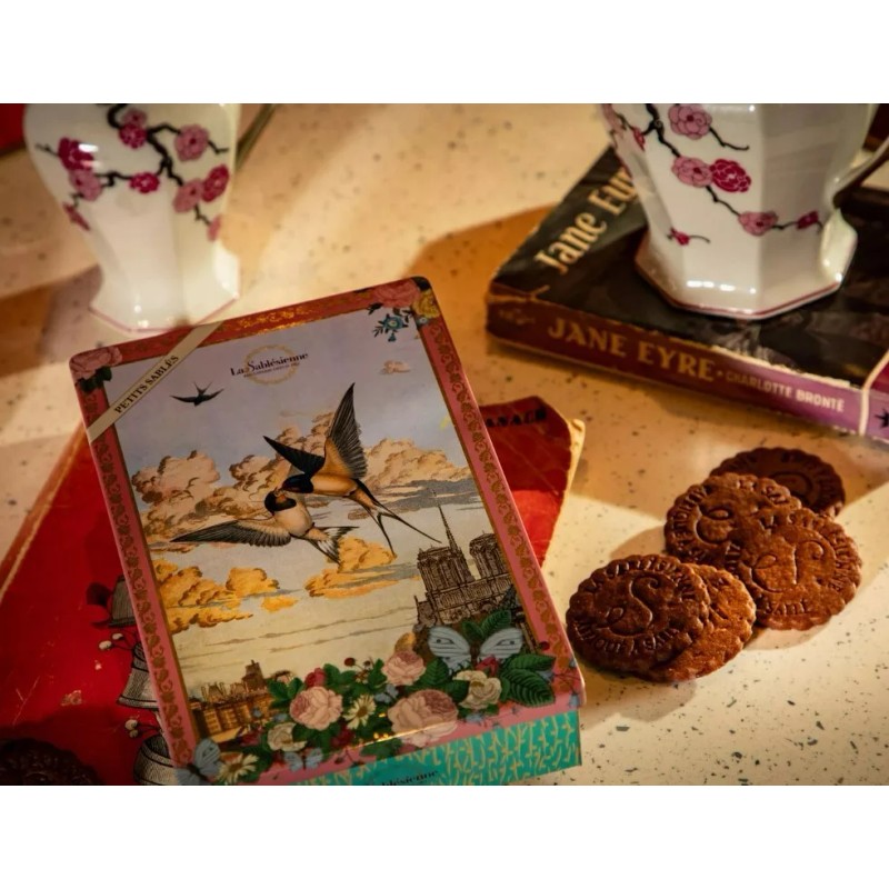La Sablesienne, "Ciel de Paris" Tin of French All Chocolate