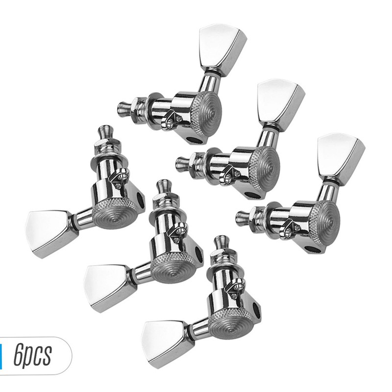 6 Pieces 3L3R Guitar String Tuning Pegs Locking Tuners Machine