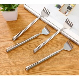 Length-adjustable mini back scratcher antenna stainless steel 12ea