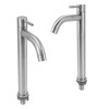 Single Cold Water Kitchen Faucet Stainless Steel Single Hole Bathroom