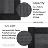 UPGRADE Privacy Fence Screen 4'x8' Dark Grey Outdoor 90% Visibility