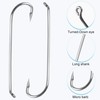 Barb Fly Fishing Hooks- 150pcs Long Shank Fly Tying Jig