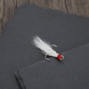 SG Store 30PCs High-Carbon Steel Treble Fishing Hook Three-claw Anchor