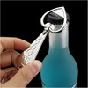 IKAAR Heart Shaped Bottle Opener Keyring Engraved with Love
