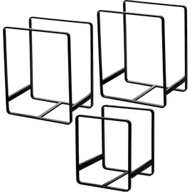 ToppYuanZea 3 Pack Metal Dish Organizer, Space Saving Plate Organizers for Cabinet, Kitchen Cabinet Dish Drying Racks Organizer for Plates, Pots and Pans